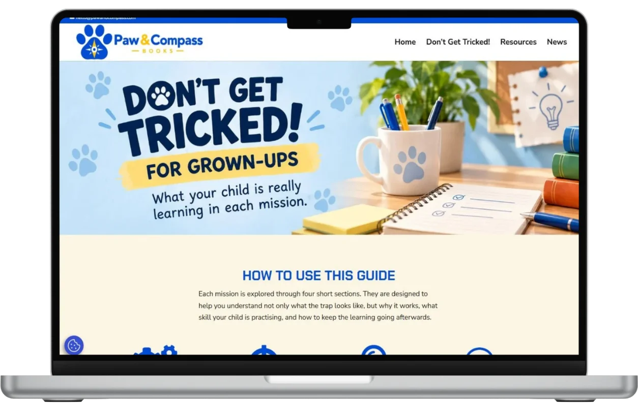 book-for-online-safety-kids-dont-get-tricked-by-ai-paw-and-compass-for-grown-ups