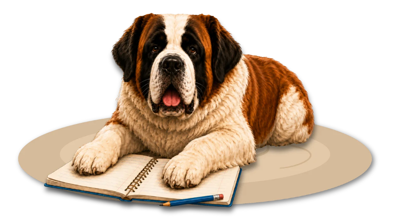book-kids-digital-safety-ai-online-scams-dont-get-tricked-saint-bernard-dog-ages-8-12
