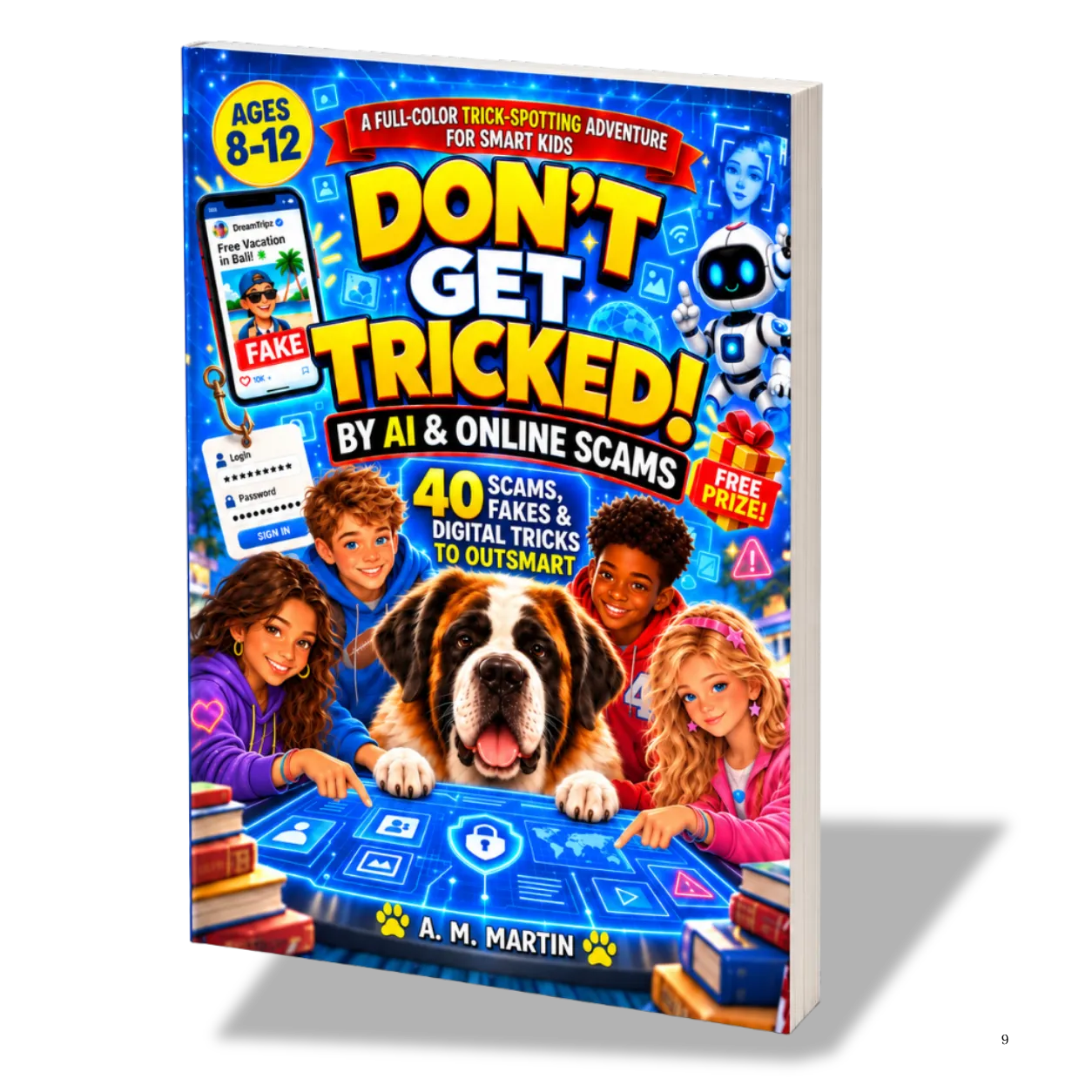 book-kids-digital-safety-dont-get-tricked-saint-bernard-dog-by-ai-online-scams-ages-8-12-v2